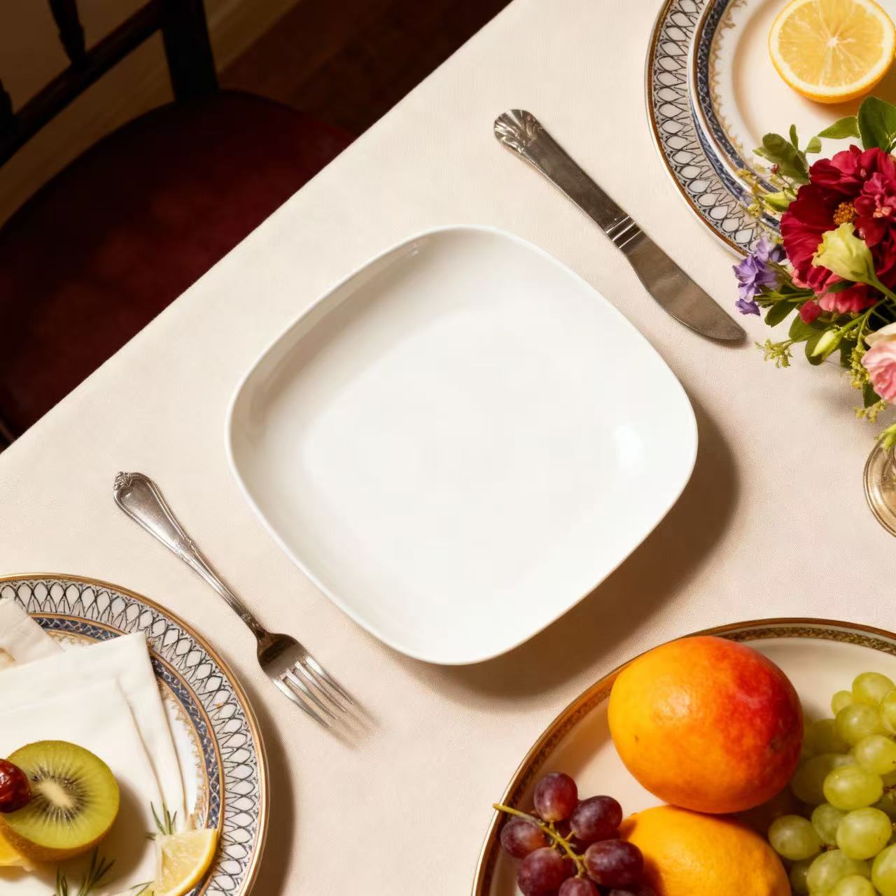 Deep Square Plate 8" product photo