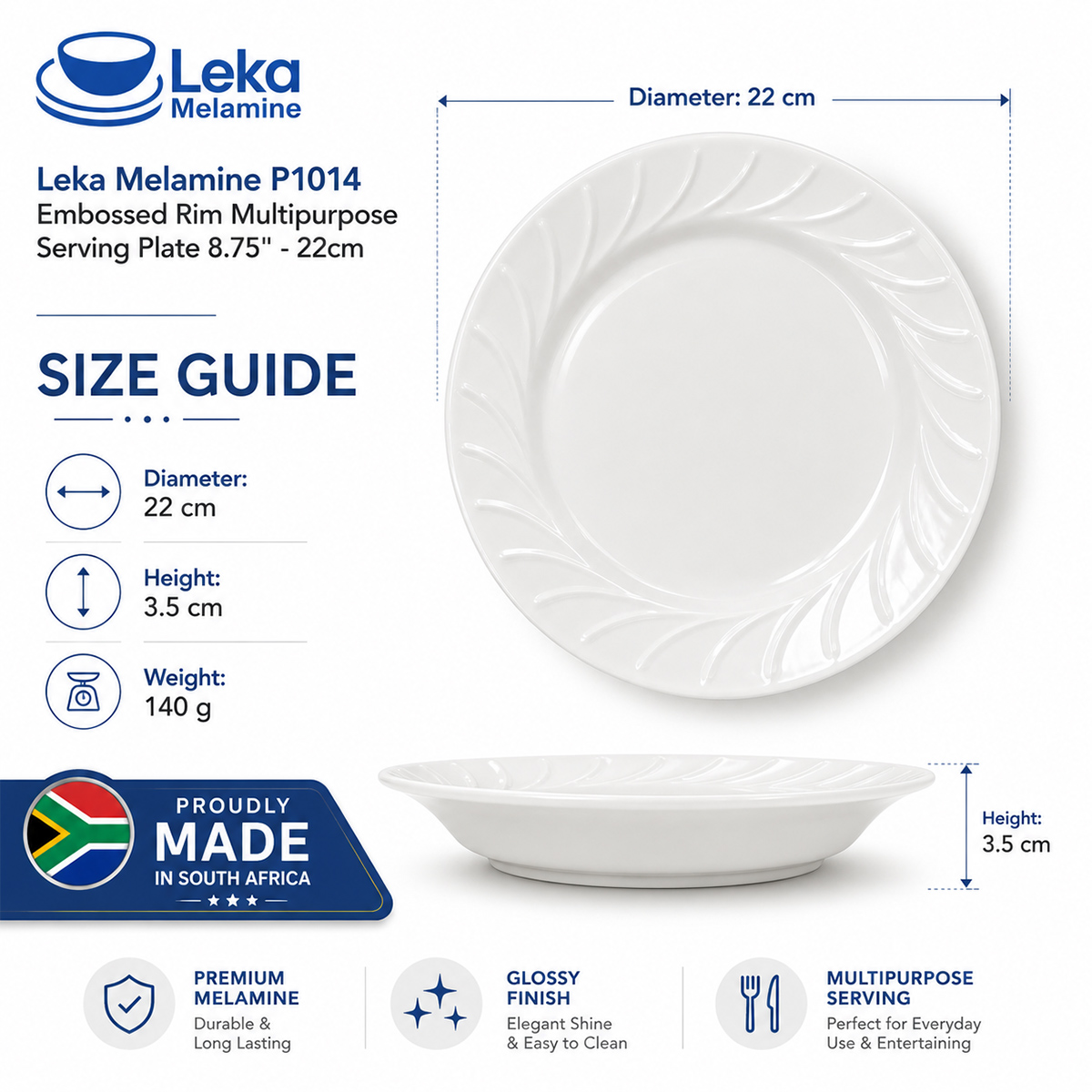 Multipurpose Serving Plate 8.75" product photo