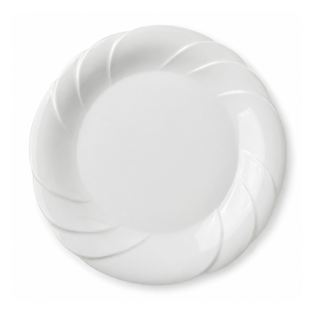 Round Flower Design Plate 8" product photo