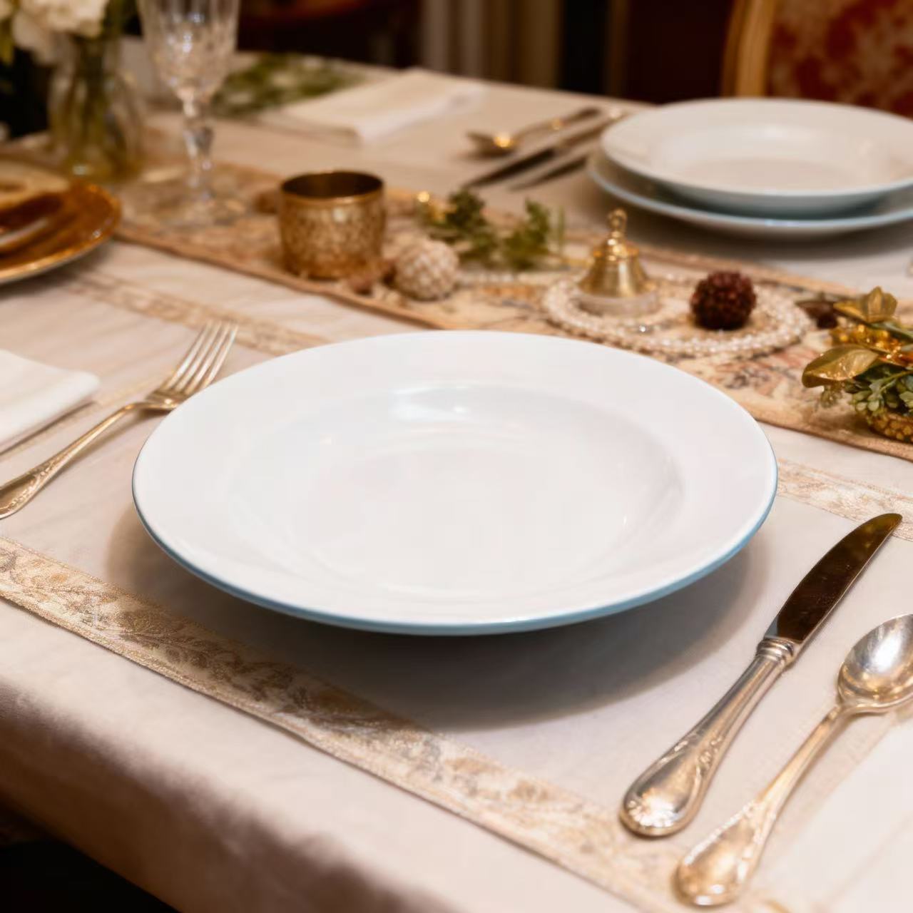 Leka Elegant Melamine Plate ideal for dessert and salad 10" product photo